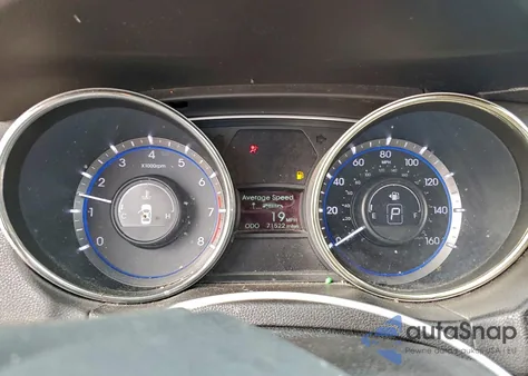 2013 Hyundai Sonata Gls z USA, uszkodzony, nr VIN 5NPEB4AC0DH735716